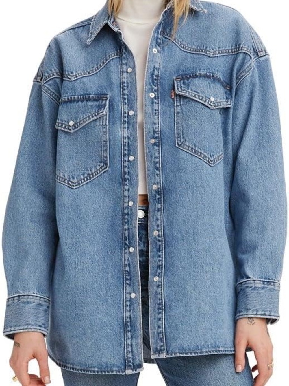 Levi's Dylan Relaxed Western Shirt Jacket